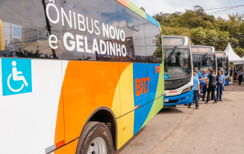 Com entrega de 10 novos ônibus, São Bernardo atinge 86% da meta anual de modernização da frota