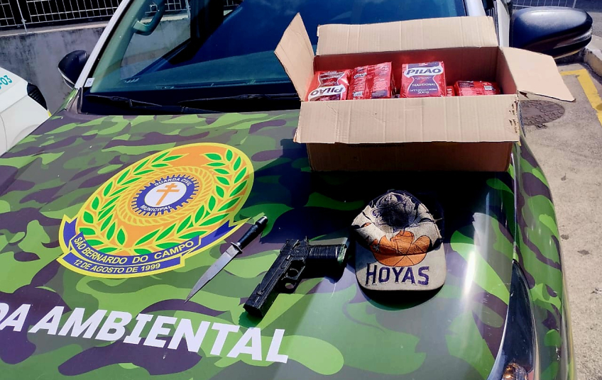 GCM prende quadrilha envolvida em roubo e perseguição após flagrante de furto de mercadorias em São Bernardo