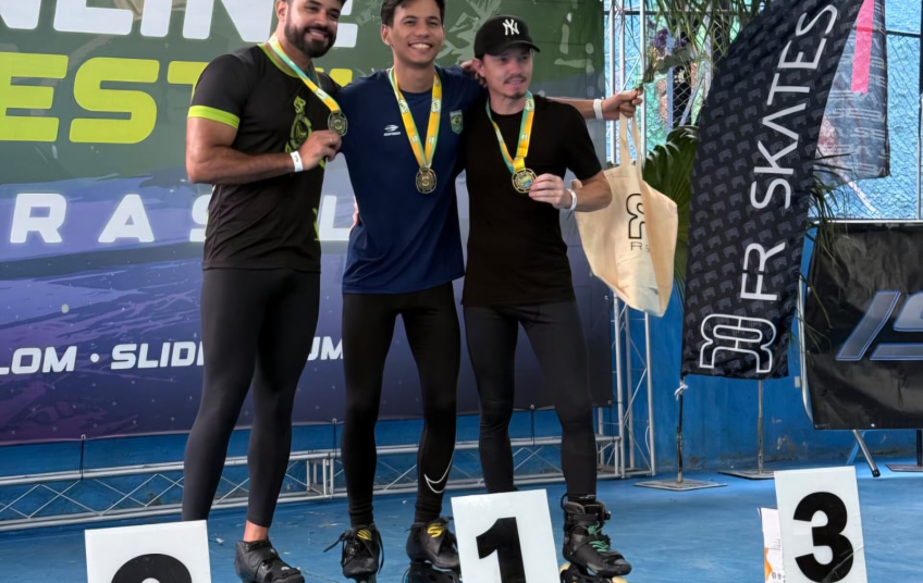 Instrutor do “Patins na Tenda” conquista novamente o título brasileiro de patinação na categoria Jump