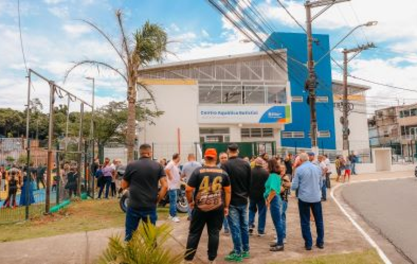 Centro Aquático do Batistini amplia acesso ao esporte com 750 vagas gratuitas em São Bernardo