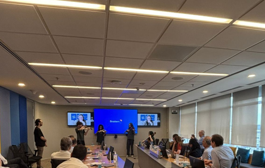 Braskem fortalece parceria com o Projeto Locomotiva em ação de engajamento interno