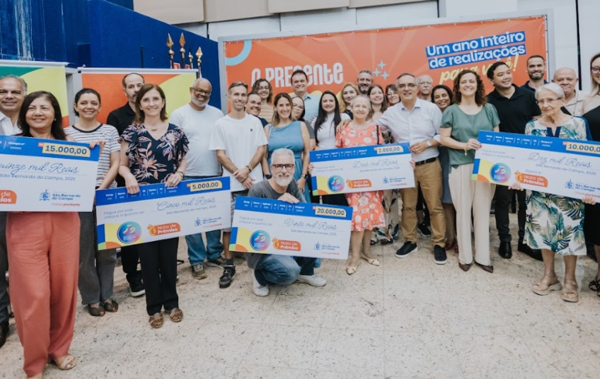 Ação de incremento à receita municipal, Nota de Prêmios de São Bernardo pagou R$ 600 mil em 2025 a contribuintes sorteados