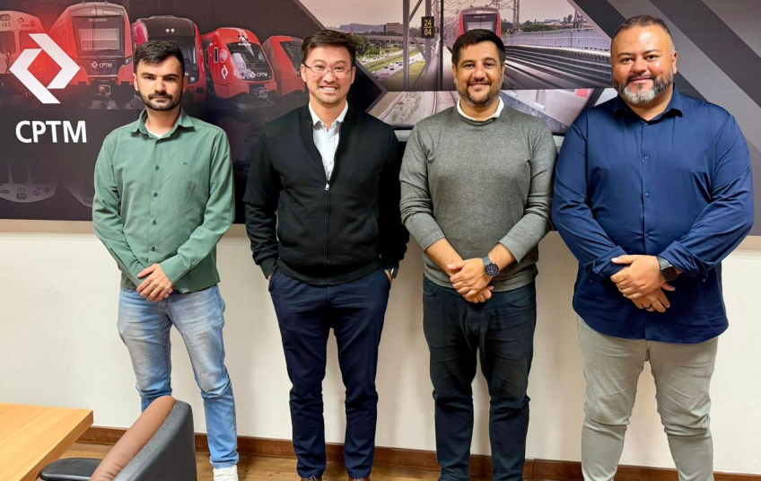 Prefeito Akira Auriani se reúne com presidente da CPTM para tratar de melhorias na mobilidade ferroviária do município