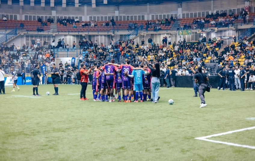 Futstar em São Bernardo reúne mais de 6 mil pessoas e arrecada 12 toneladas de alimentos