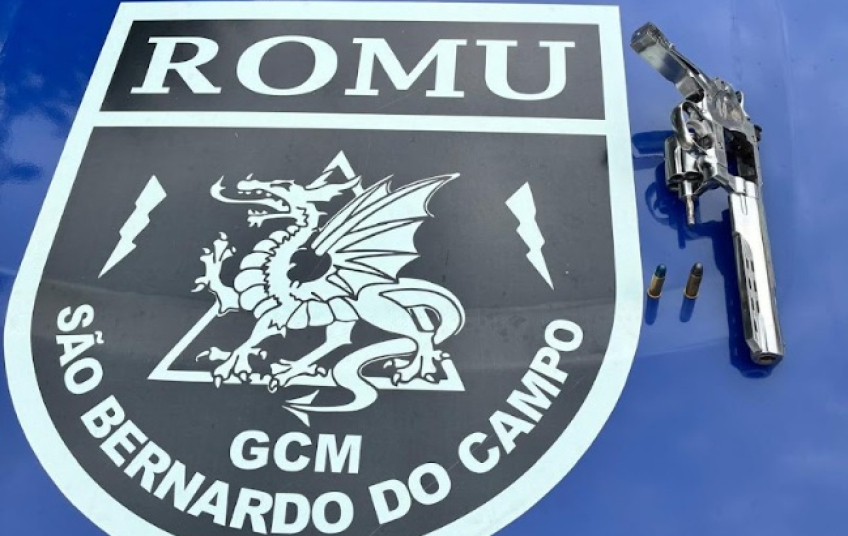 Em ação preventiva, Romu de São Bernardo recaptura procurado da Justiça e prende suspeito por porte ilegal de arma