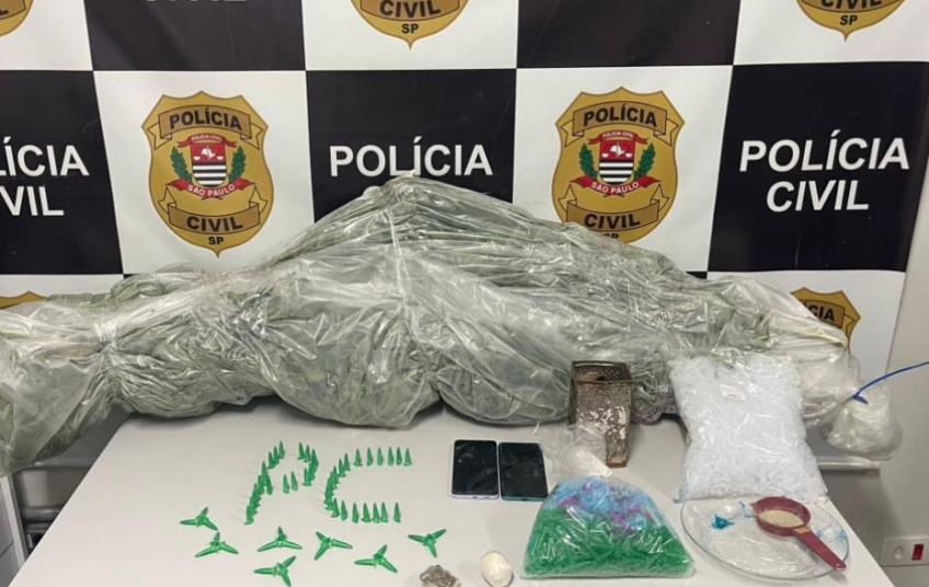 Dupla é presa com cocaína e 30 pés de maconha durante Operação Carnaval em Tambaú