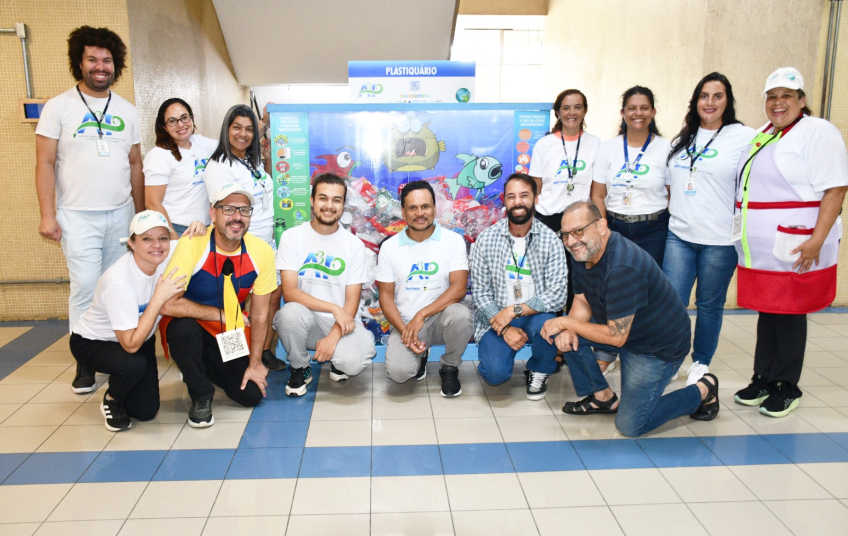 Santo André fortalece agenda ambiental na administração pública com sensibilização sobre uso de plástico