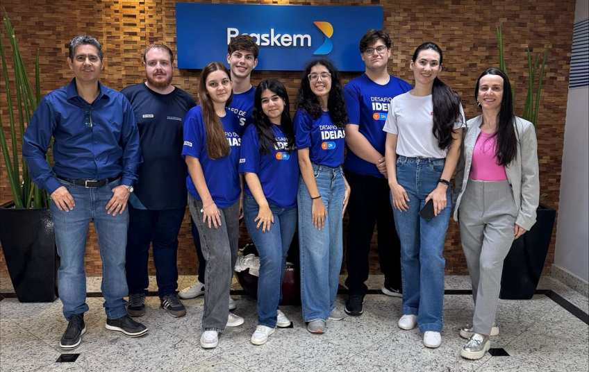 Braskem recebe vencedores do Desafio ON 2025 do SENAI em visita pelo programa Formando Laços