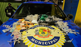 GCM de Itaquá captura foragido da Justiça e apreende mais de 1,5 mil entorpecentes